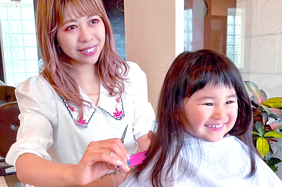 女児ドライカット